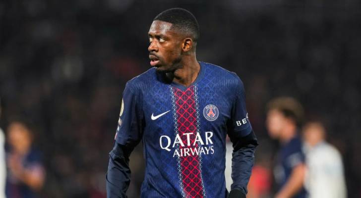 لاعب باريس سانجيرمان عثمان ديمبلي