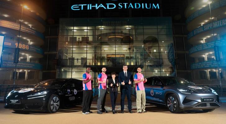 مجموعة بسطامي وصاحب تعلن عن شراكة استراتيجية بين BYD العالمية ونادي مانشستر سيتي لكرة القدم