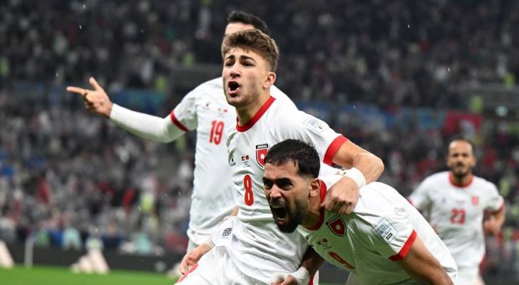 لاعبو المنتخب الأردني