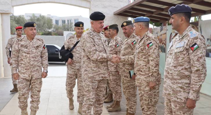 رئيس هيئة الأركان المشتركة اللواء يوسف الحنيطي