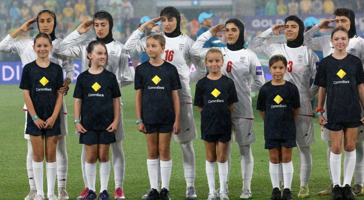 لاعبات المنتخب الإيراني للسيدات