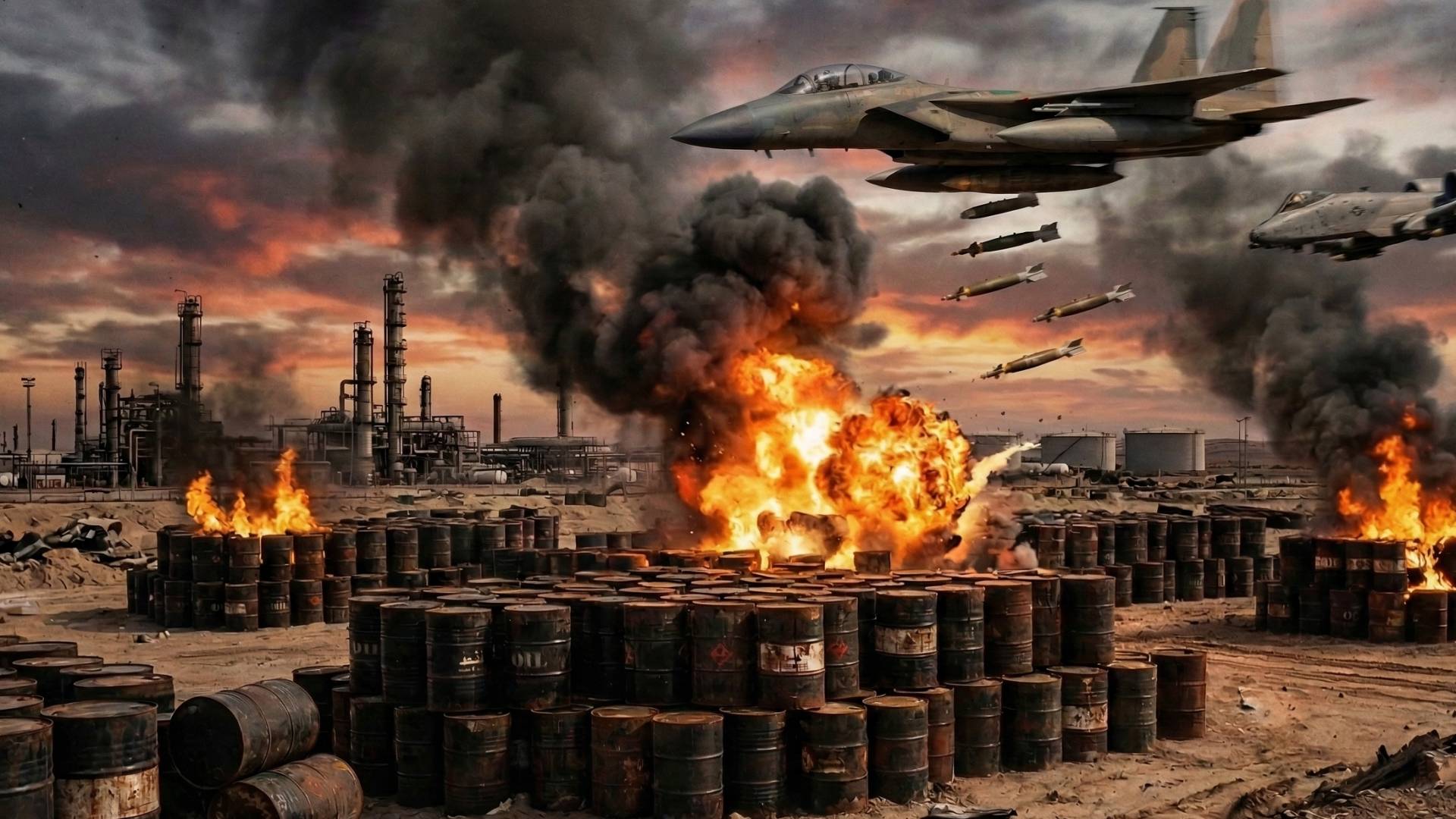 أكسيوس: خلاف بين واشنطن وتل أبيب بعد استهداف 30 مستودعا للوقود بإيران