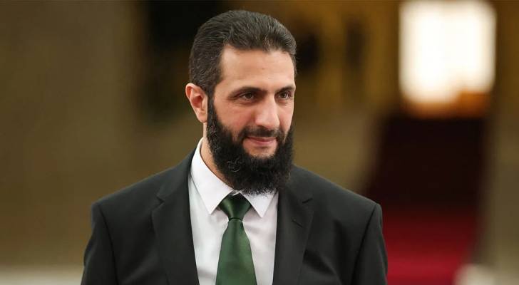 الرئيس السوري أحمد الشرع