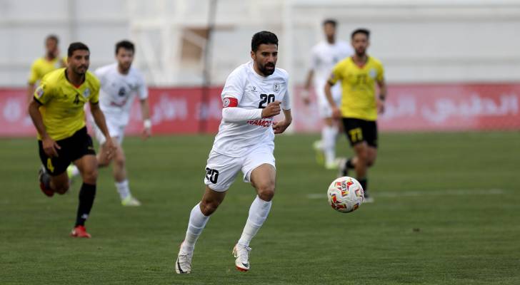 قائد فريق الرمثا حمزة الدردور