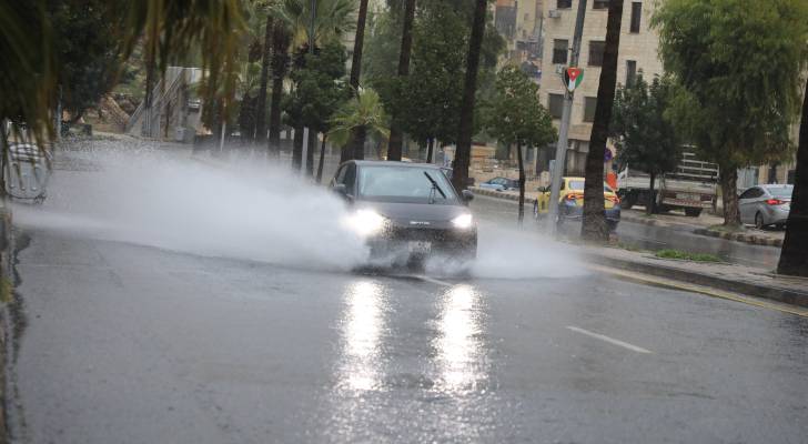 الأمطار في الأردن