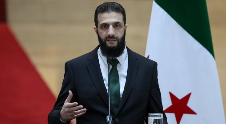 الرئيس السوري أحمد الشرع