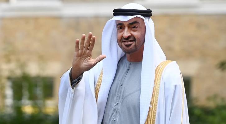 رئيس دولة الإمارات الشيخ محمد بن زايد آل نهيان - الرسالة النصية