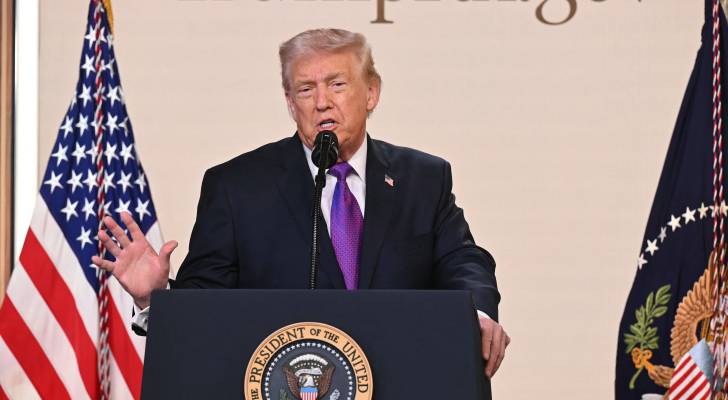 الرئيس الأمريكي دونالد ترمب