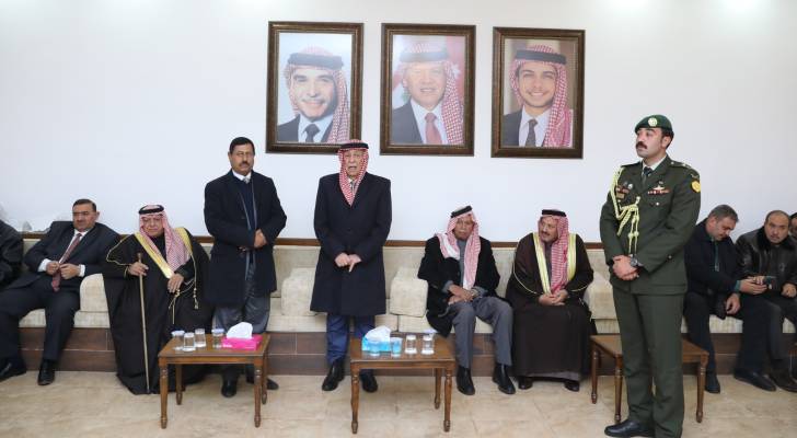 العيسوي يعزي المجالي والفايز والهميسات والصحن