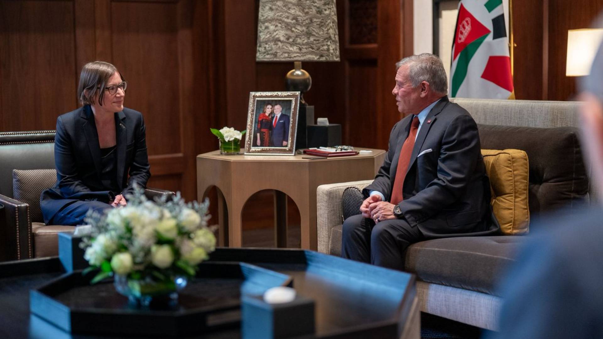 الملك يستقبل رئيسة اللجنة الدولية للصليب الأحمر ميريانا سبولياريتش إيغر -فيديو