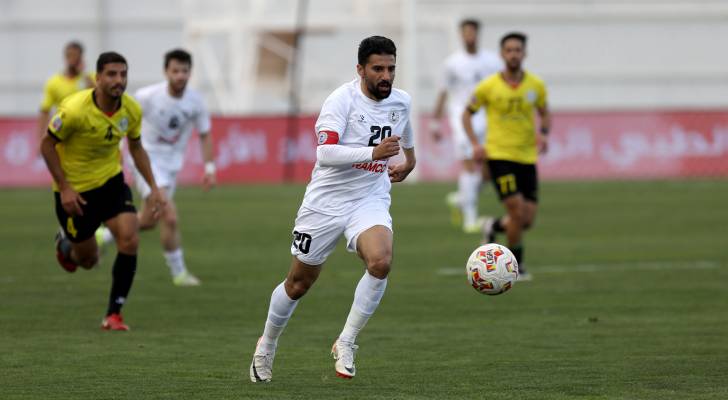 قائد فريق الرمثا حمزة الدردور