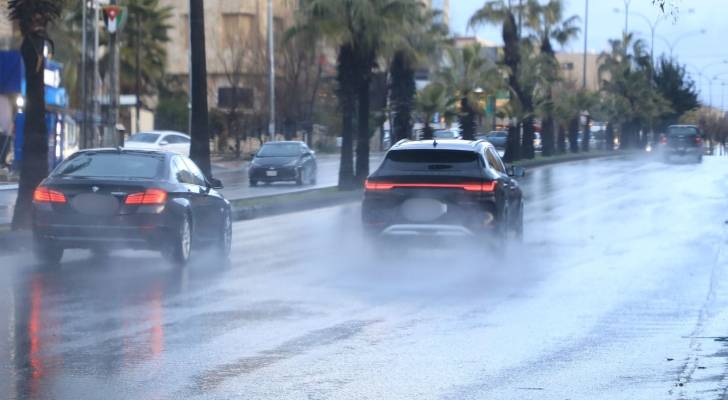 أمطار في العاصمة عمان