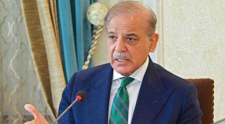 رئيس وزراء باكستان محمد شهباز شريف