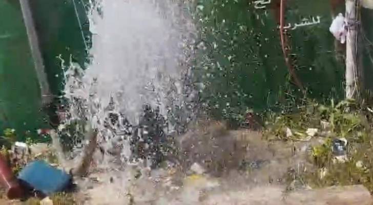 اعتداءات على خطوط مياه