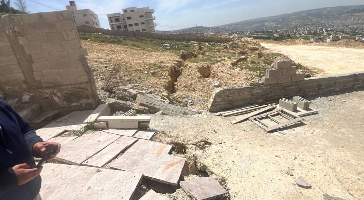إخلاء عمارة سكنية في منطقة صافوط