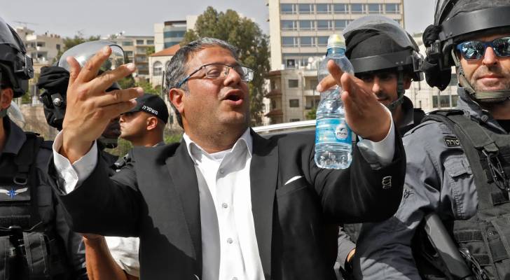 وزير الأمن القومي المتطرف في حكومة الاحتلال، إيتمار بن غفير