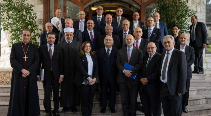 لقاء سمو الأمير الحسن مع وفد من المقدسيين
