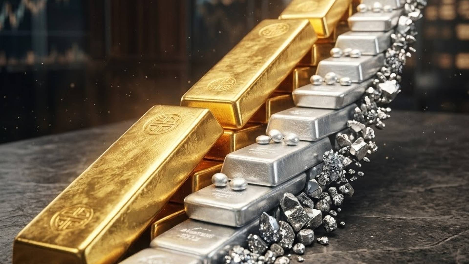 الذهب يقترب من حاجز 4850 دولاراً.. وانتعاش ملحوظ للألمنيوم والبلاديوم 