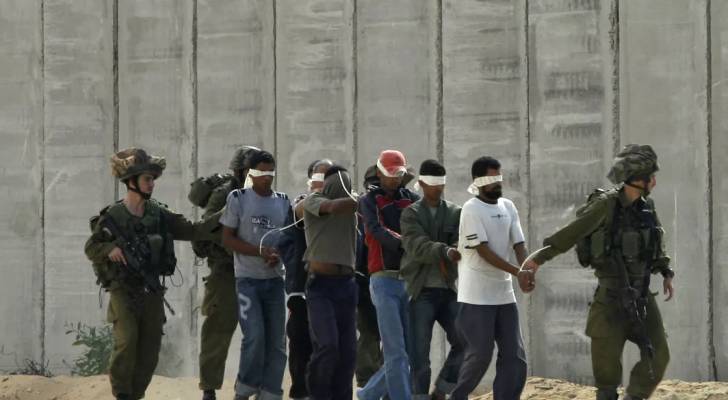 أسر فلسطينيين من قطاع غزة
