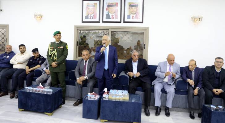 مندوبا عن الملك وولي العهد...العيسوي يعزي عشيرة الفريحات