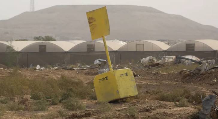 الخط الأصفر في قطاع غزة
