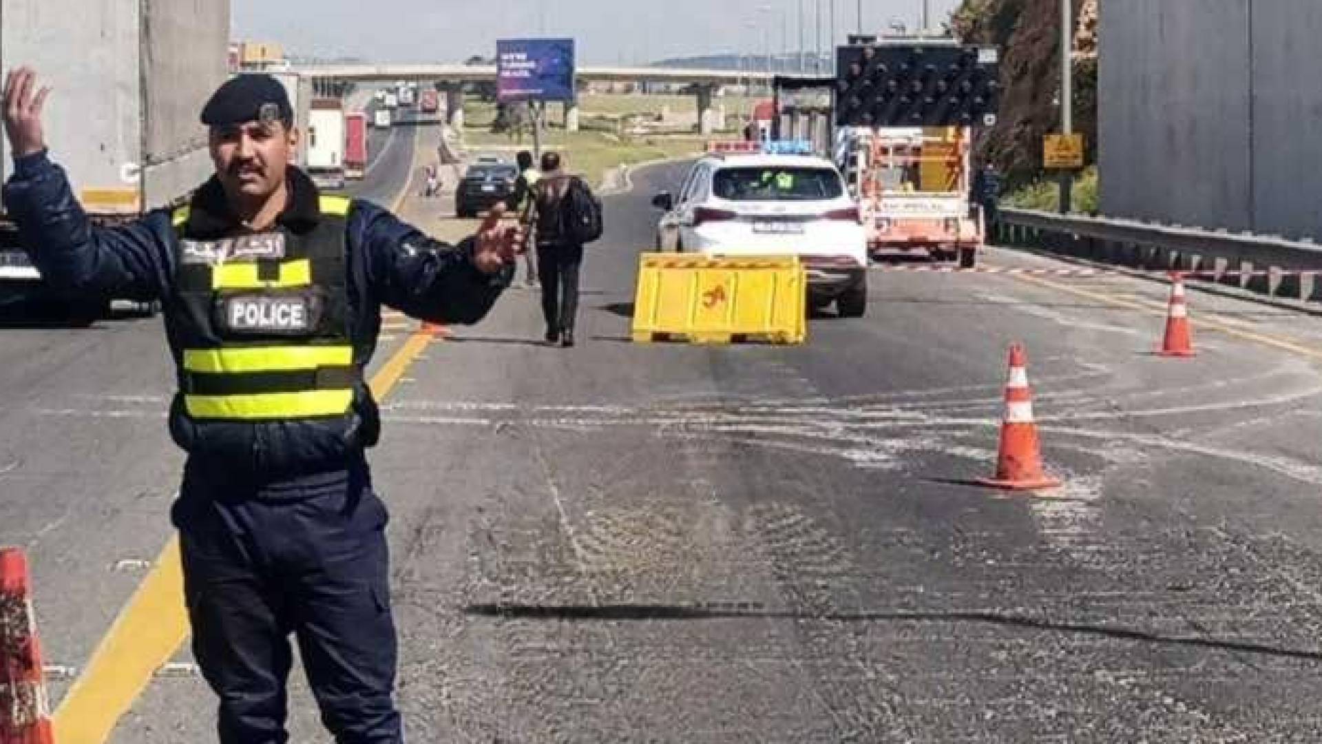 إدارة الدوريات الخارجية تنوه عن بدء أعمال صيانة وإصلاحات على مدخل "شارع الـ 100" #عاجل 