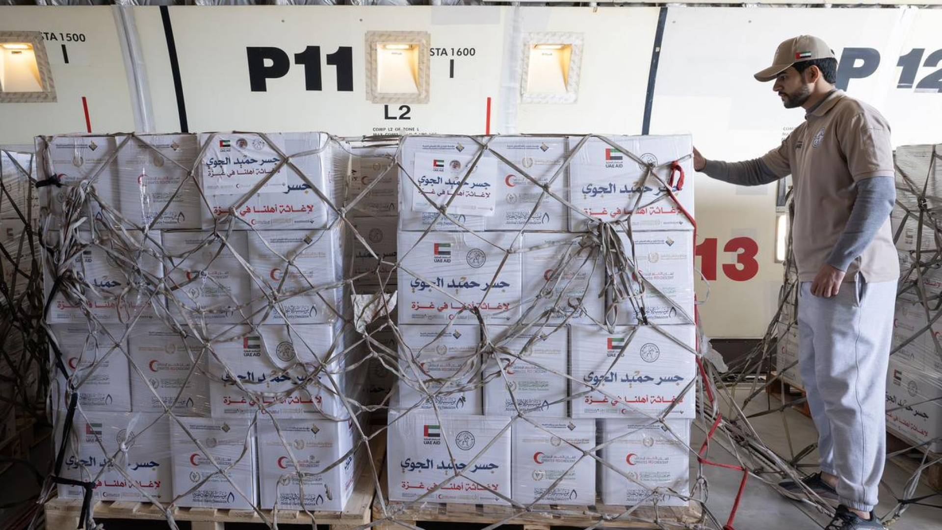 بدعم من وكالة الإمارات للمساعدات الدولية .. آلاف الطرود الإماراتية تصل العريش للتخفيف من معاناة أهل غزة