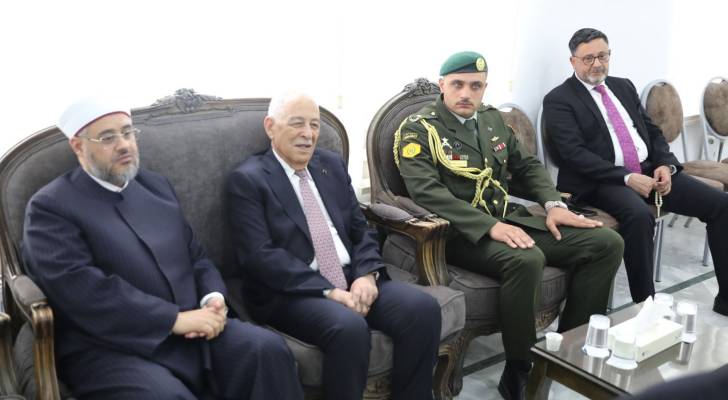 العيسوي يعزي ملحس والمجالي وأبو نوار وصبحا وعلقم