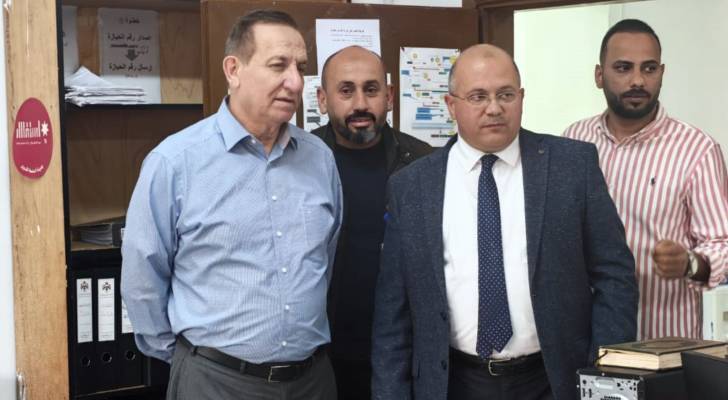 وزير الزراعة يتفقد مديرية زراعة البلقاء