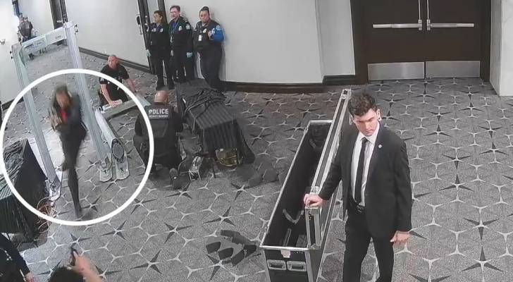 لحظة محاولة اغتيال الرئيس الأمريكي