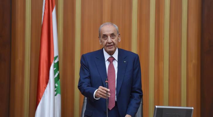 رئيس مجلس النواب لبناني نبيه بري