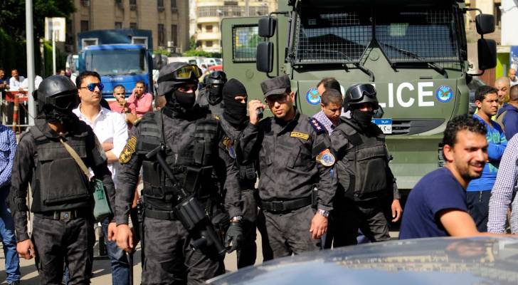 قوات الأمن المصرية