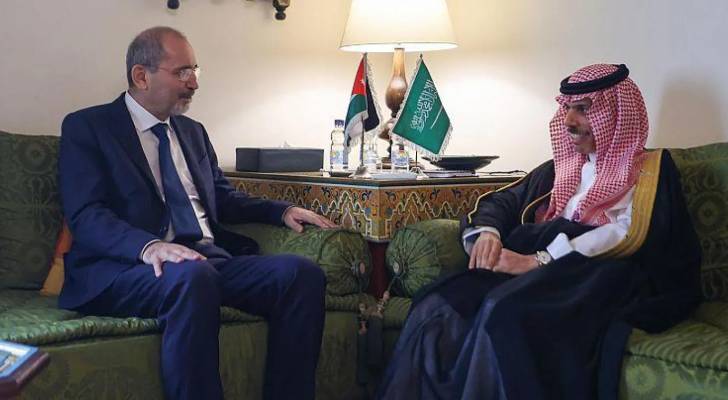 أيمن الصفدي ونظيره السعودي فيصل بن فرحان