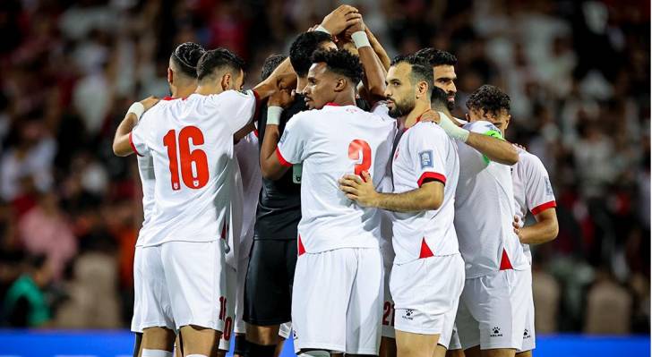 لاعبي منتخب النشامى