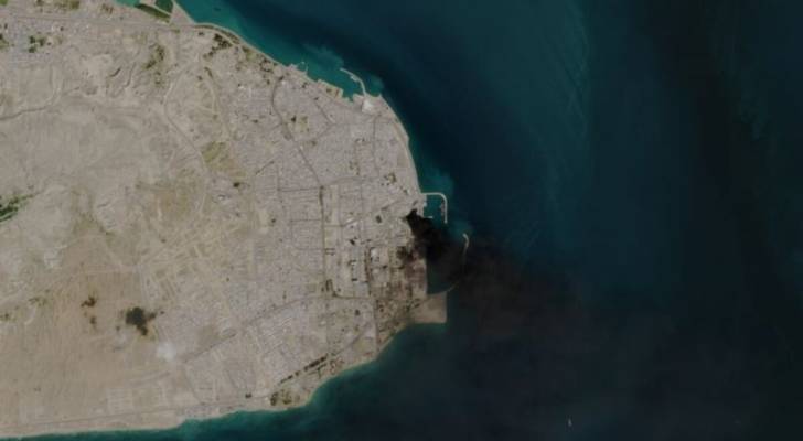صورة جوية لميناء إيراني