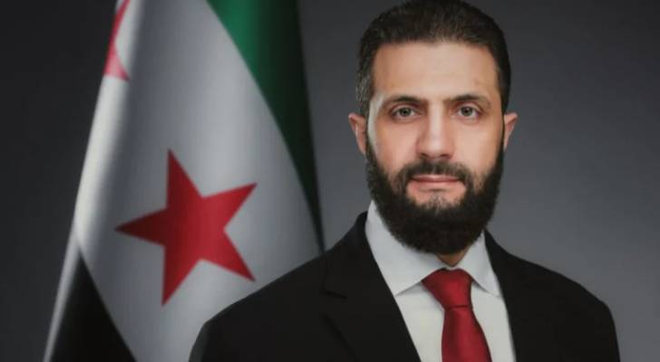 الرئيس السوري أحمد الشرع
