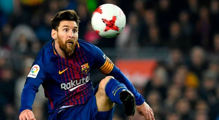 اللاعب الأرجنتيني ليونيل ميسي