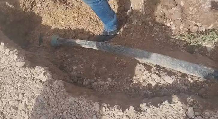 اعتداءات على خطوط مياه