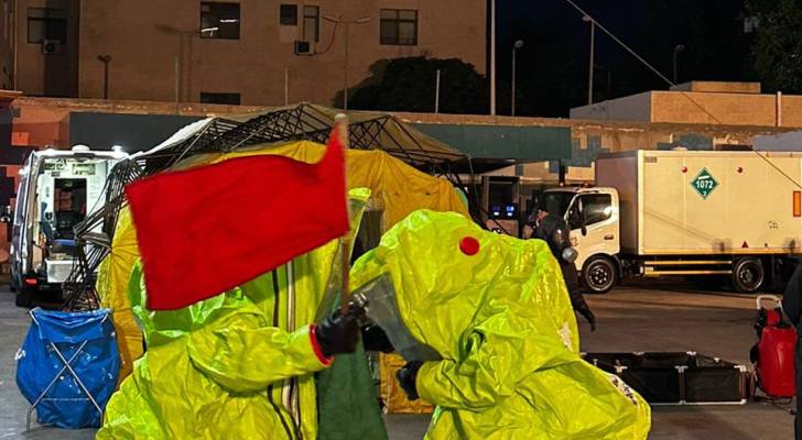 الدفاع المدني وسط عمان ينفذ تمرينا ليليا مشتركا مع مجموعة إسناد العاصمة