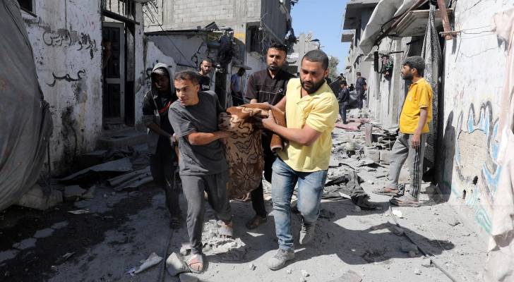 صورة من وكالة الانباء الفلسطينية