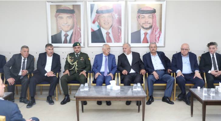 مندوبا عن الملك وولي العهد.. العيسوي يعزي العموش وأبو الفيلات