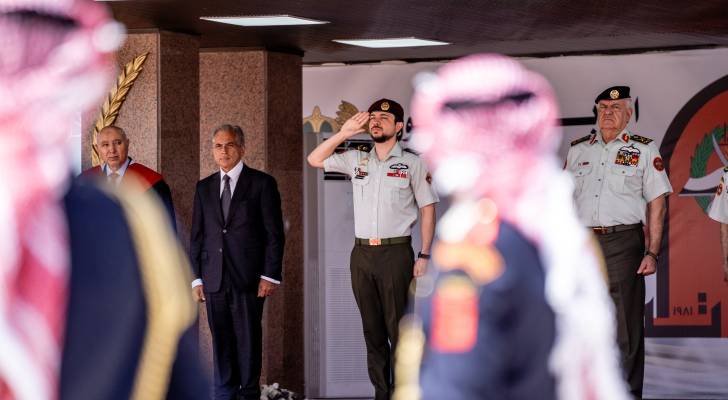 ولي العهد يرعى حفل تخريج الفوج الـ 34 من الجناح العسكري بجامعة مؤتة