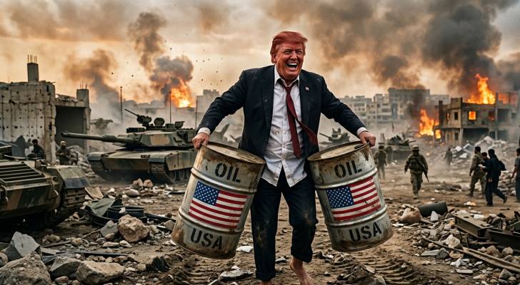 صورة مولدة بالذكاء الاصطناعي للرئيس الأمريكي دونالد ترمب