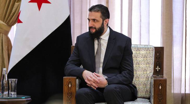 الرئيس السوري أحمد الشرع
