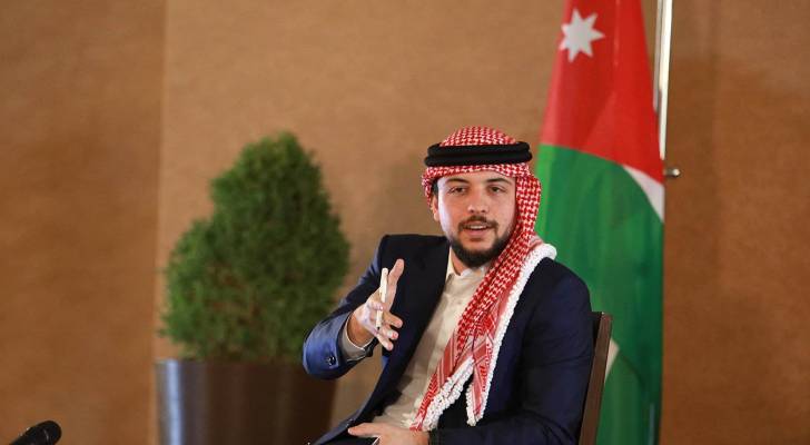 ولي العهد الأمير الحسين بن عبدالله الثاني