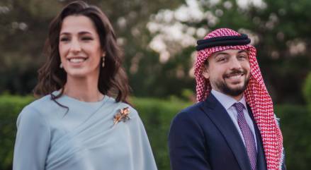 ولي العهد والأميرة رجوة