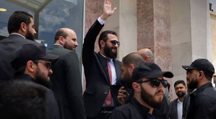 الرئيس السوري أحمد الشرع