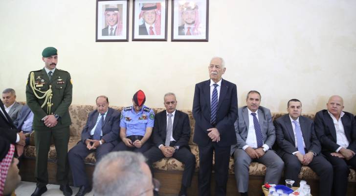 العيسوي يعزي الدويري والخصاونة والمقابلة وبوران