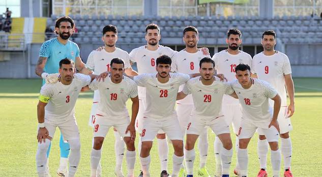لاعبو منتخب إيران