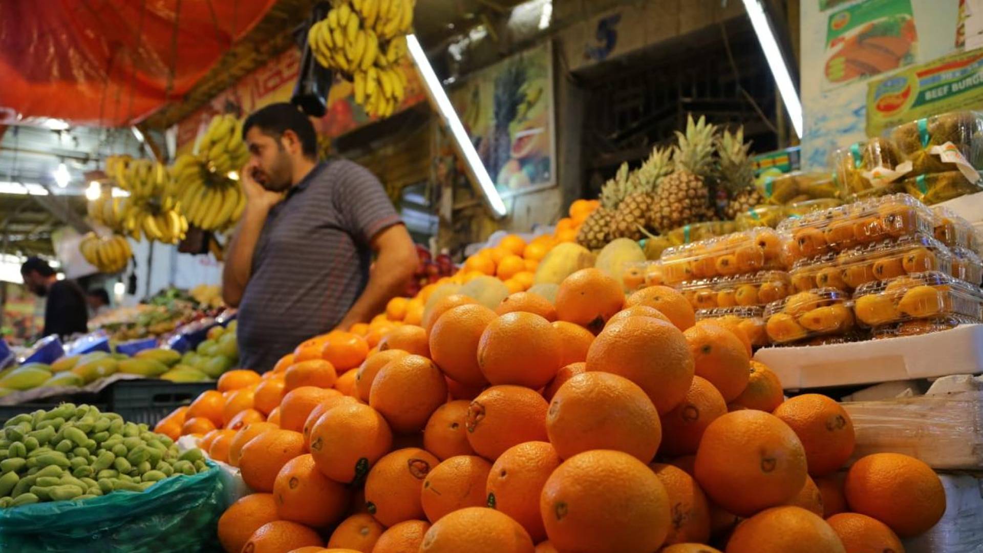 السوق المركزي "عمان" يتلقى 3451 طنا من الخضار ونشرة الأسعار تسجل استقرارا بالأصناف